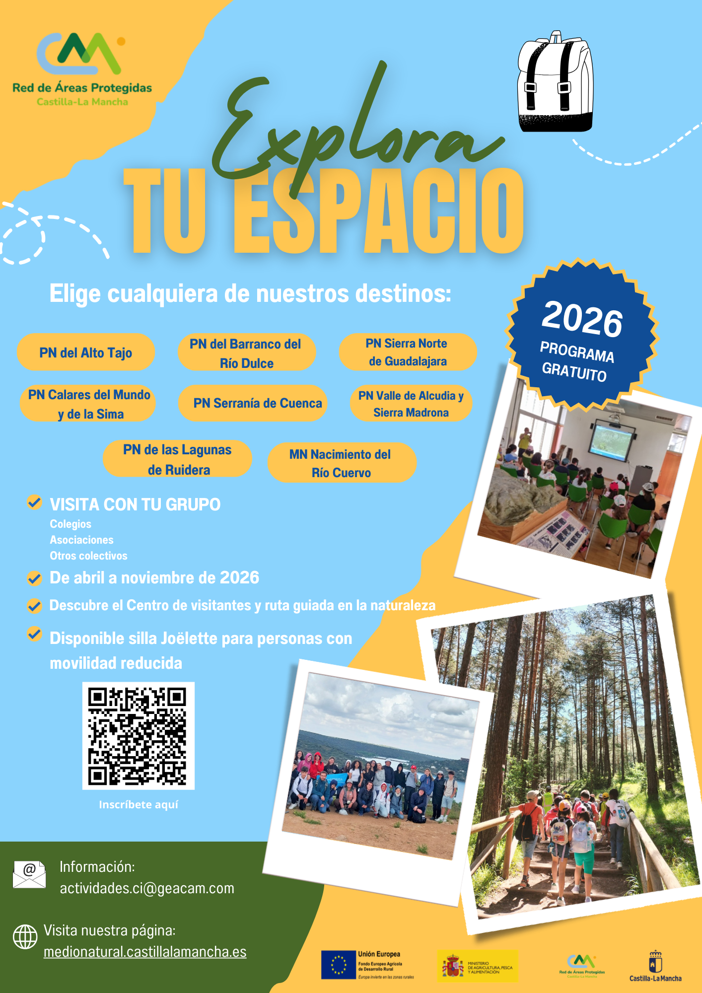 Explora Tu Espacio. 2026