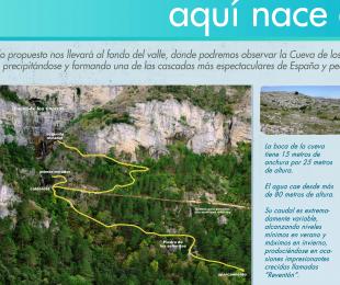 Cartel interpretativo de la ruta Cartel interpretativo en el inicio de la ruta